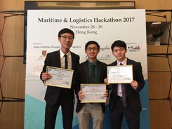 Left to right: Mr. Wu Jian Tony, Mr. Fernaldy Soegianto, Mr. Shun Haginouchi